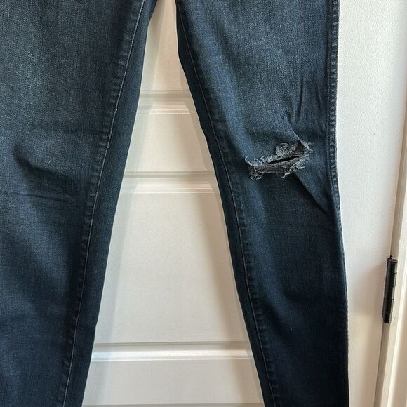 🌟 Madewell Women's Dark Blue Skinny Jeans 28x28 - Picture 5 of 7